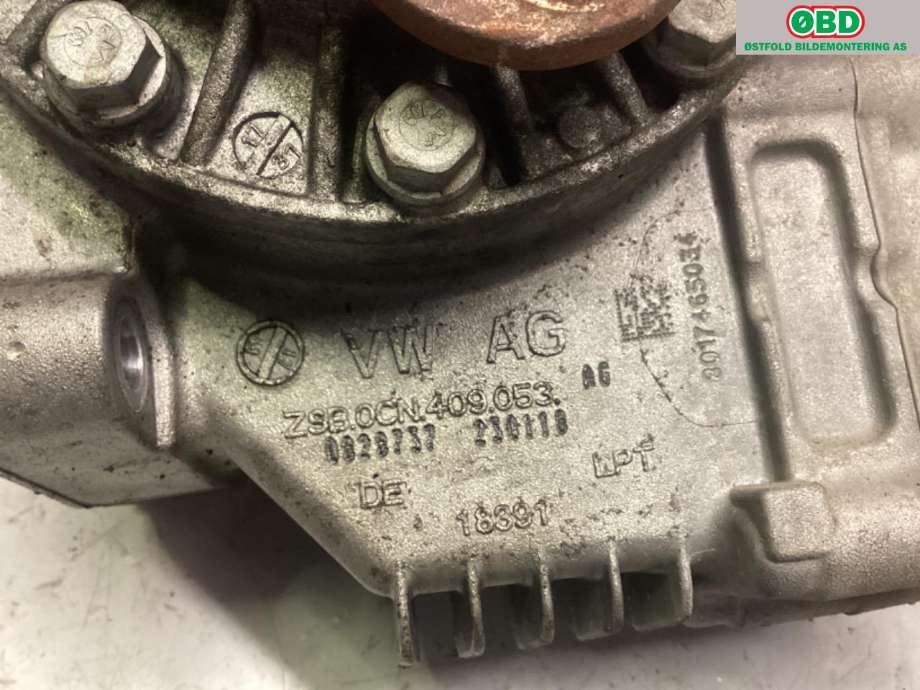 Girkasse 4WD fordelingskasse til VW Golf VII 2017-2020 (Fase 2)  (VOLKSWAGEN|0CN 409 053 AP|)