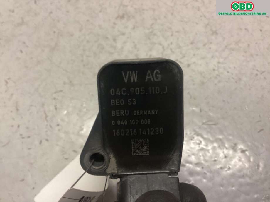 Coil elektronisk til VW e-Golf 2014-2017 (Fase 1)  (VOLKSWAGEN|04C 905 110 J|04C 905 110 L|04C905110J)