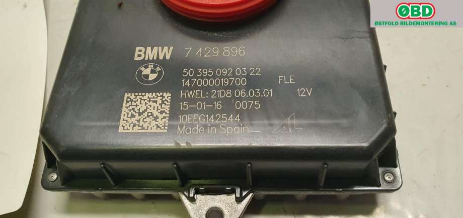 Styreenhet xenon/ballast til BMW 2-Serie, Active/Gran Tourer 2014-->> (F45/F46) (F45/F46) (BMW|63 11 7 492 089|)