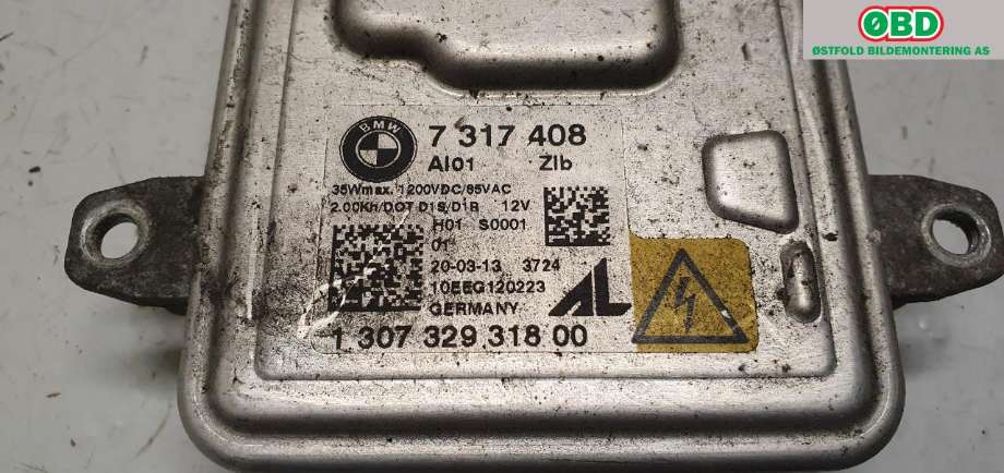 Styreenhet xenon/ballast til BMW X5 2013-2018 (F15) (F15) (BMW|63 11 7 317 408|)