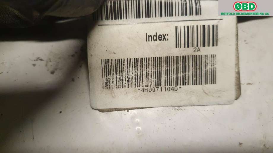 Ledningsnett til Audi A8 2010-2013 (Type III, Fase 1)  (AUDI|4H0 971 104 K|)