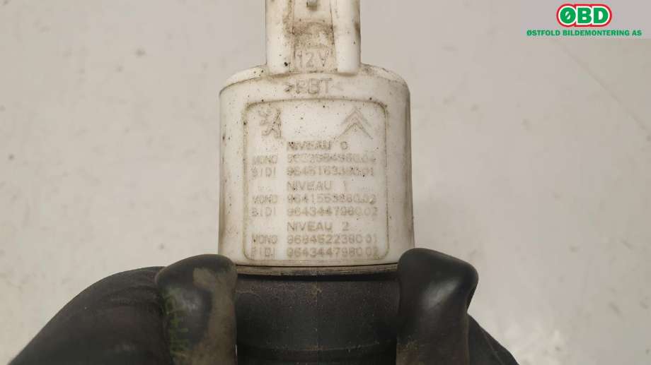 Spylerpumpe foran til Peugeot 308 2013-2021 (Type II)  (PEUGEOT|6434 92|)