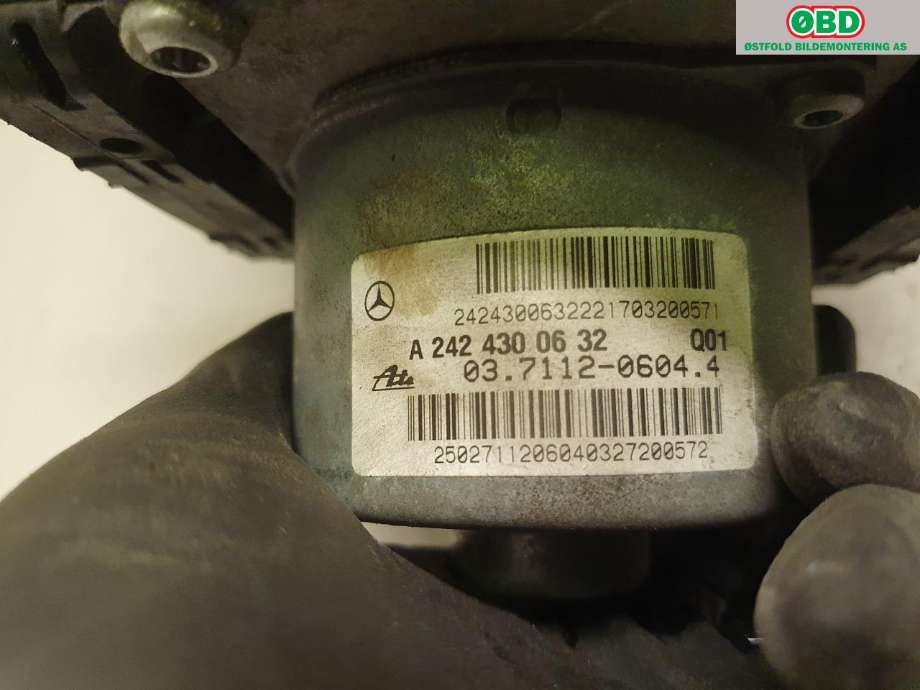 Vakuumpumpe til Mercedes B-Klasse 2011-2018 (W246) (W246) (A 242 430 06 32||2424300632)