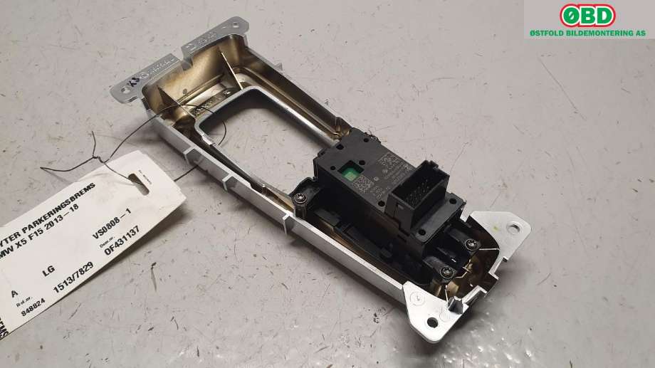 Bryter elektrisk håndbrekk/parkbrems til BMW X5 2013-2018 (F15) (F15) (BMW|61 31 9 385 028|)