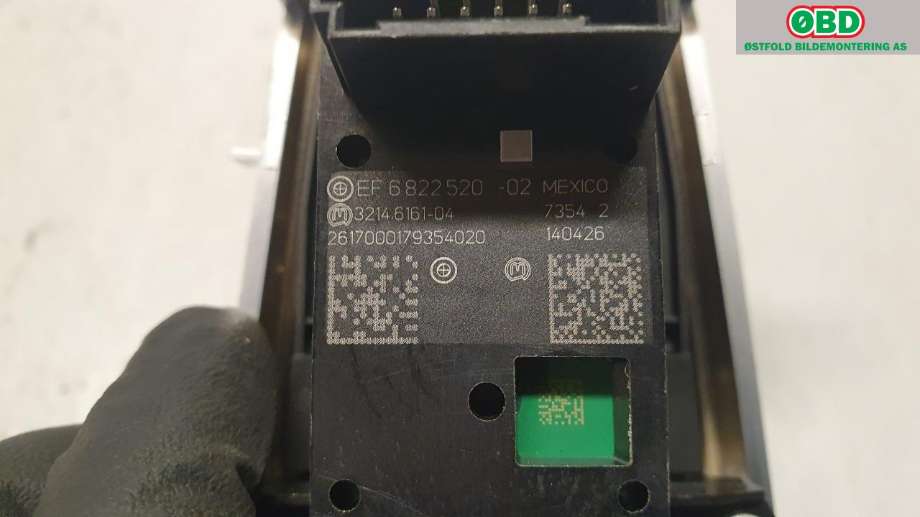 Bryter elektrisk håndbrekk/parkbrems til BMW X5 2013-2018 (F15) (F15) (BMW|61 31 9 385 028|)