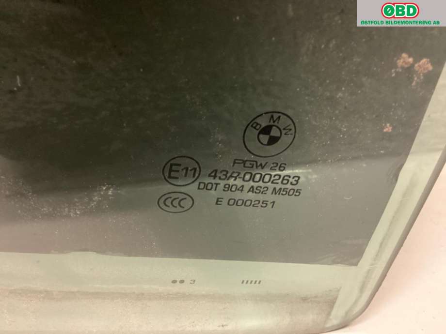 Siderute høyre bak til BMW X5 2013-2018 (F15) (F15) (BMW|51 35 7 470 626|)