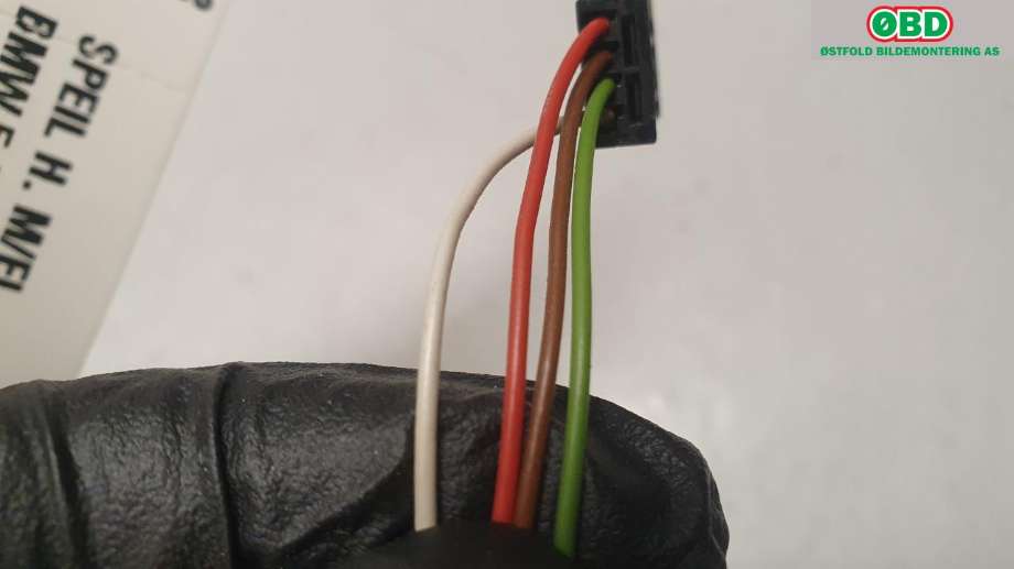 Speil høyre til BMW 5-Serie 2003-2010 (E60/E61) (E60/E61) (BMW|51 16 7 189 574|)