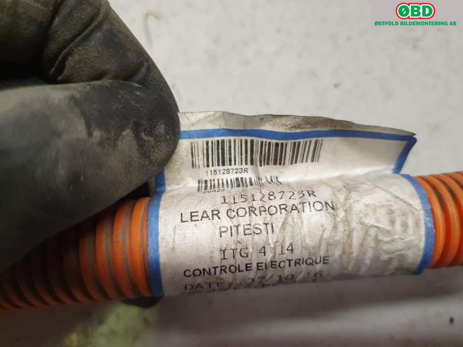 Kabel høy volt (HV) hybrid til Renault Zoe 2013-2019 (Fase 1)  (RENAULT|115128723R|)