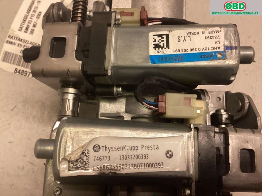 Rattaksel elektrisk servo til BMW X5 2013-2018 (F15) (F15) (BMW|32 30 6 868 391|)