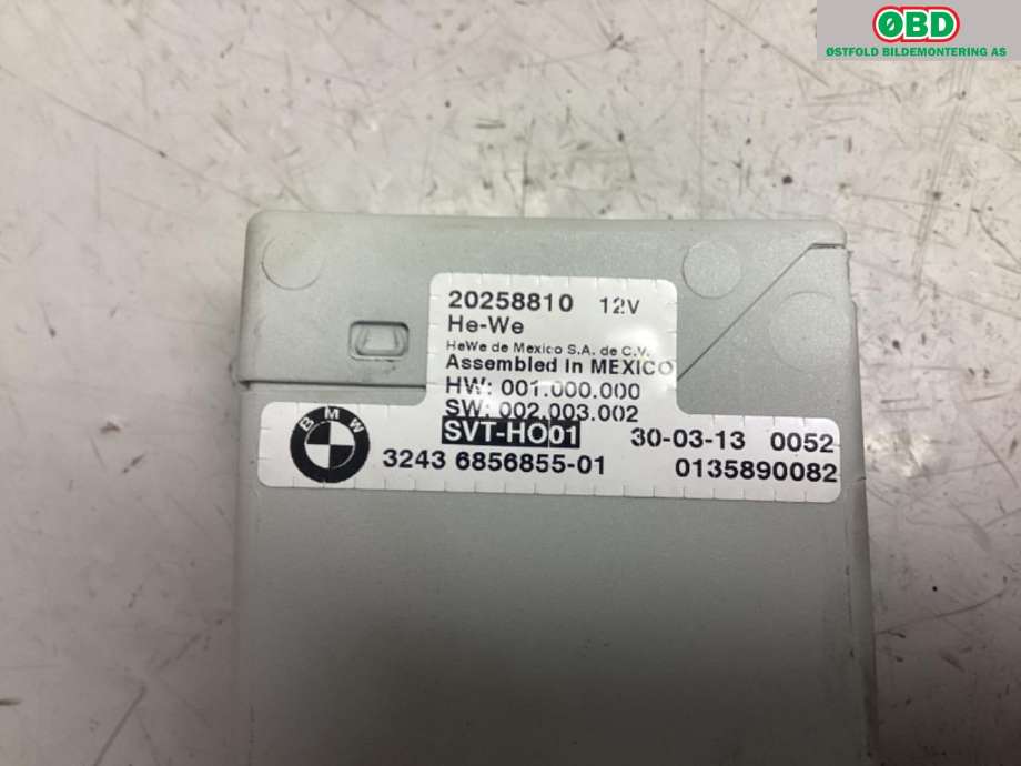 Styreenhet servo til BMW X5 2013-2018 (F15) (F15) (BMW|32 43 6 856 855|)