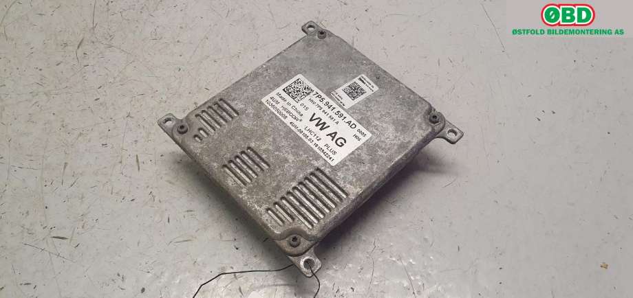 Styreenhet xenon/ballast til VW Polo 2017-2021 (Type VI, Fase 1)  (VOLKSWAGEN|7P5 941 591 AD|)