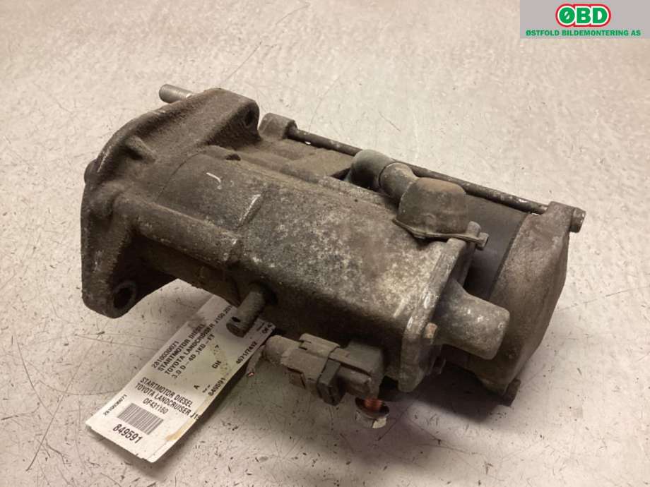 Starter diesel til Toyota Land Cruiser 150 2010-2013 (Fase 1)  (TOYOTA|2810030071|)