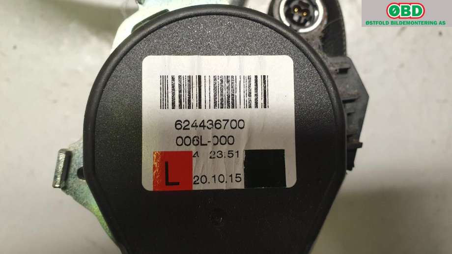 Airbag beltestrammer til Ford Kuga 2013-2019 (FORD|2053711|)