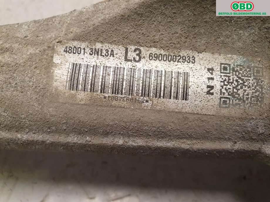 Tannstang til Nissan Leaf 2011-2017 (Type I)  (NISSAN|480013NL3A|)