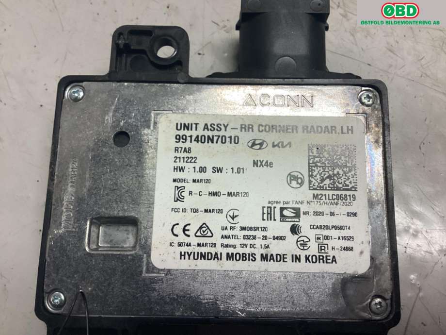 Sensor radar til Hyundai Tucson 2021-->> (HYUNDAI||99140N7010)