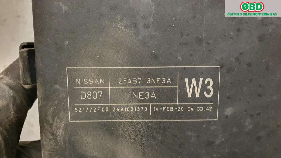 Sikringsboks til Nissan Leaf 2011-2017 (Type I)  (NISSAN|284B73NE3A|)