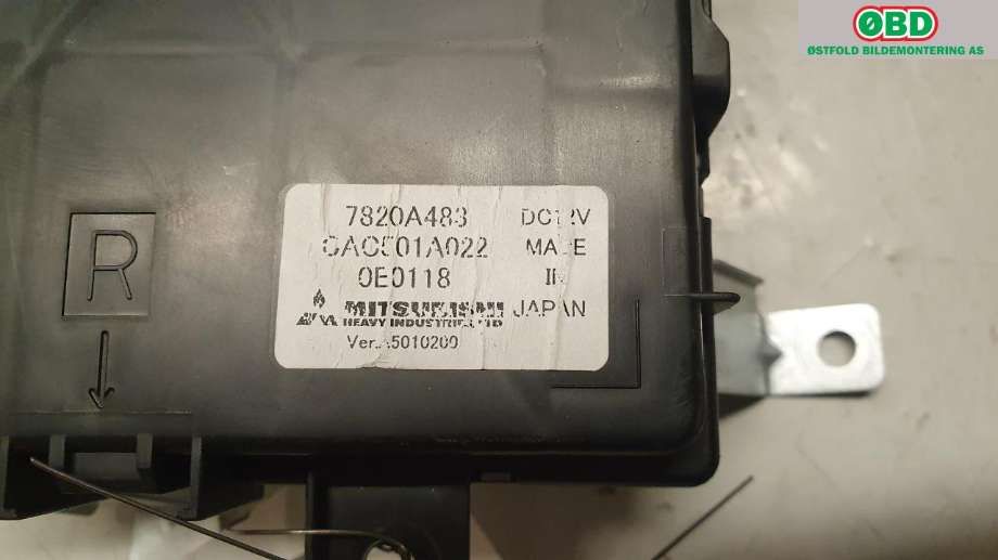 Styreenhet klima/aircondition til Peugeot iOn 2011-2020  (PEUGEOT|7820A483|)