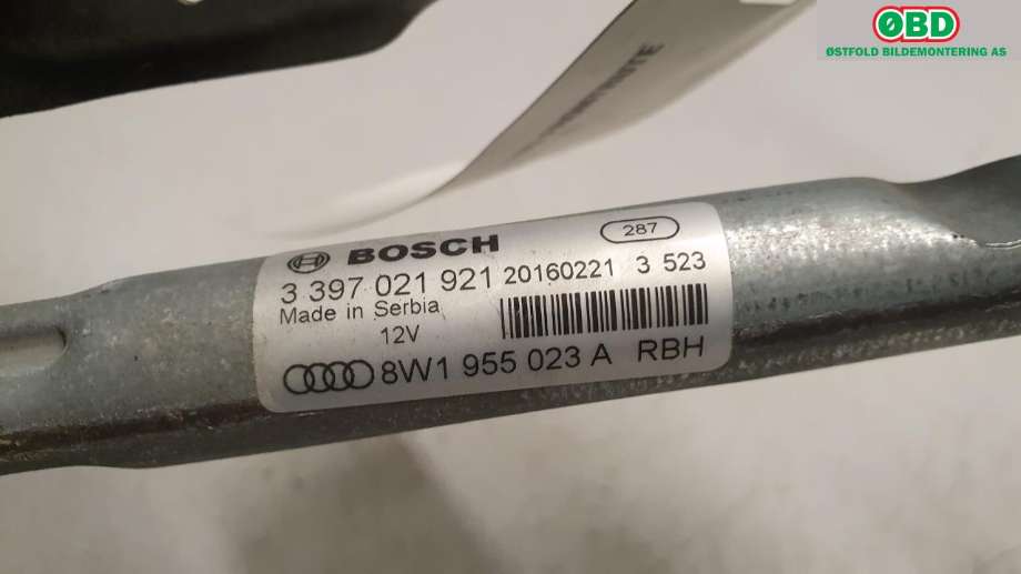 Viskeroverføring til Audi A4 2015-2019 (Type V, Fase 1) (B9) (B9) (AUDI|8W1 955 023 A|)