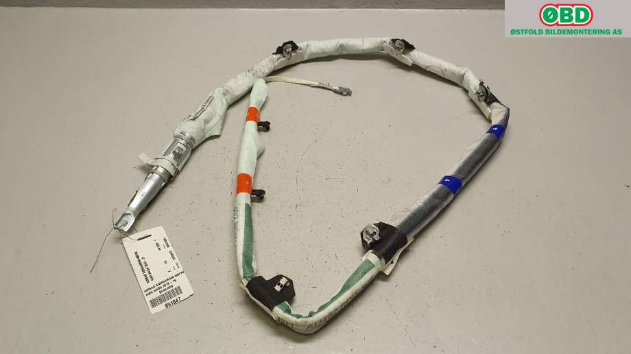 Airbag gardin høyre til Audi A4 2015-2019 (Type V, Fase 1) (B9) (B9) (AUDI|8W9 880 742 D|)