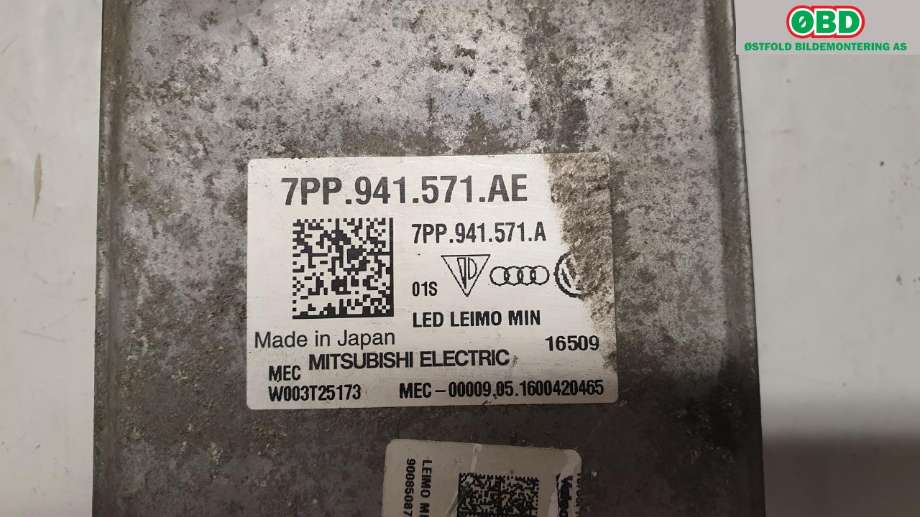 Styreenhet xenon/ballast til VW Transporter / Caravelle 2015-2019 (T6) (T6) (VOLKSWAGEN|7PP 941 571 AC||7PP941571AE)