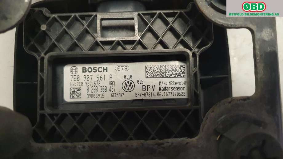 Sensor radar til VW Transporter / Caravelle 2015-2019 (T6) (T6) (VOLKSWAGEN|7E0 907 561 B||7E0907561A)