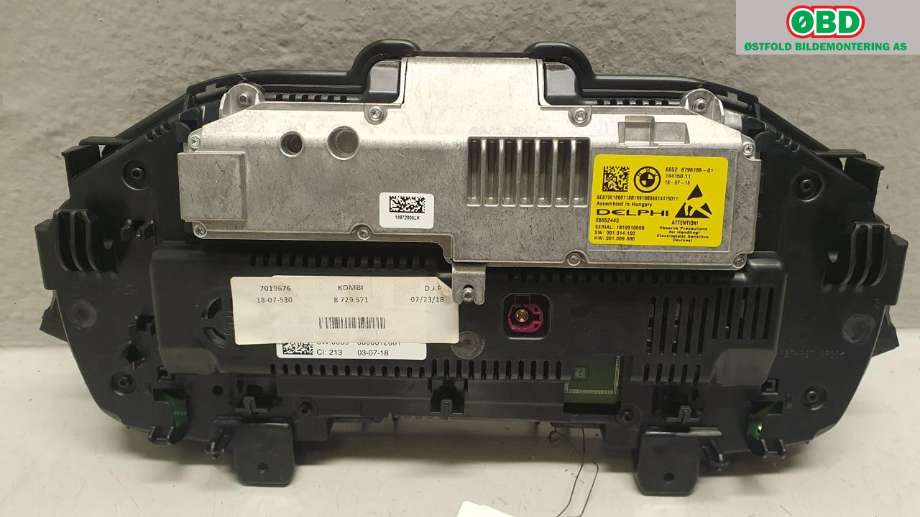 Instrumentpanel til BMW X5 2018-->> (G05) (G05) (BMW|62 10 5 A54 CC1|62 10 5 A5A 9F3|6652879618601)