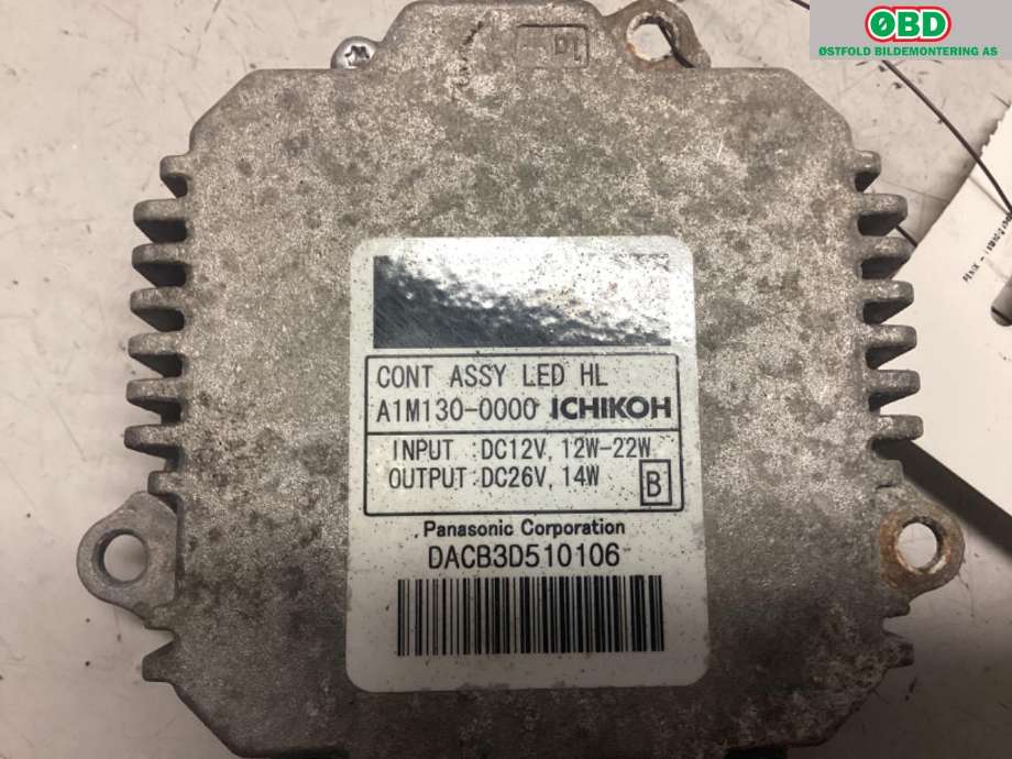 Styreenhet xenon/ballast til Nissan Leaf 2011-2017 (Type I)  (NISSAN||A1M1300000)