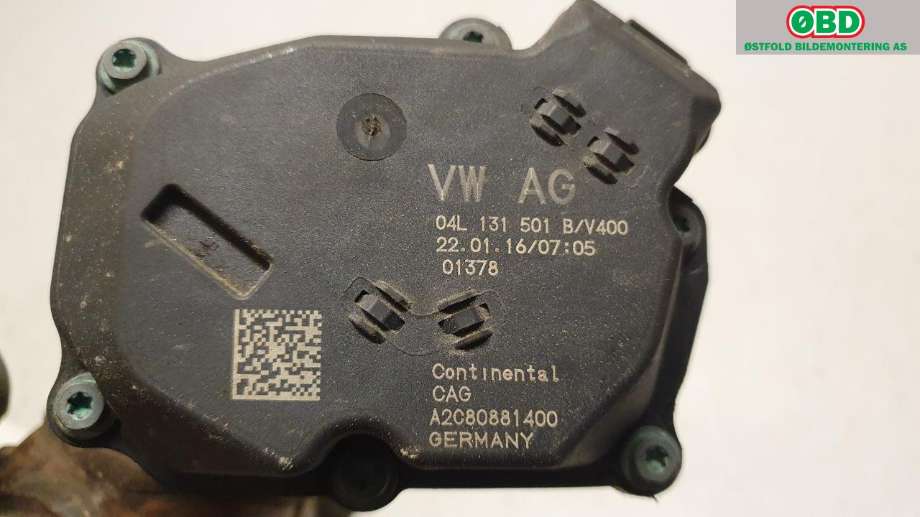 EGR-ventil til Audi A4 2015-2019 (Type V, Fase 1) (B9) (B9) (AUDI|04L 131 512 A||04L131501B)