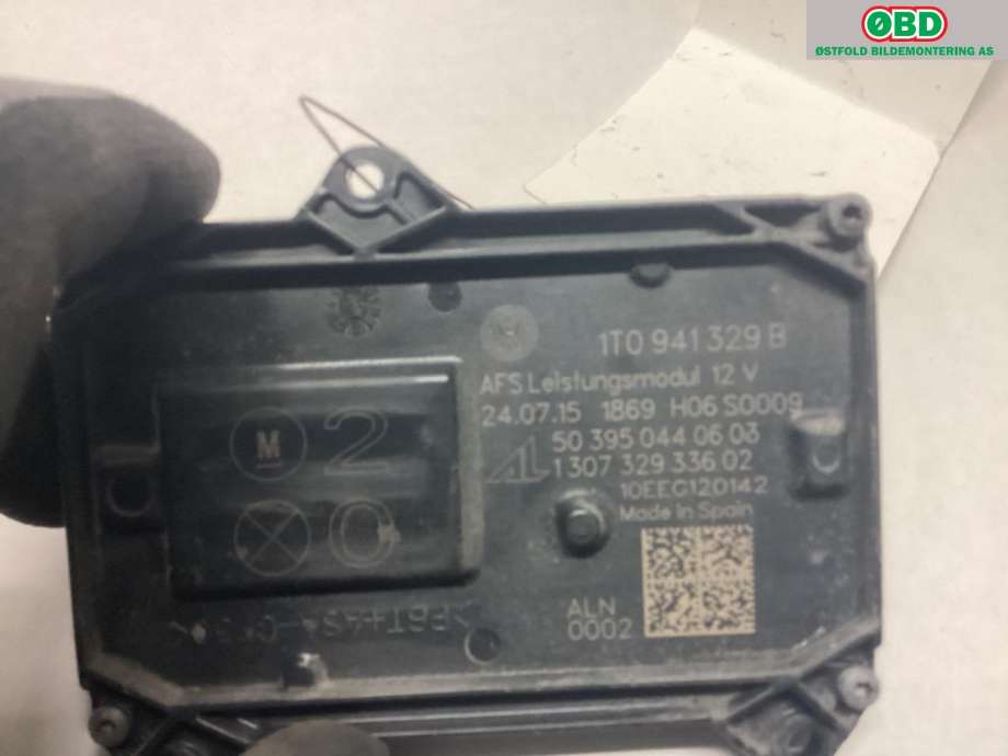 Styreenhet xenon/ballast til Škoda Octavia 2013-2016 (Type III, Fase 1)  (SKODA|1T0 941 329 B|)