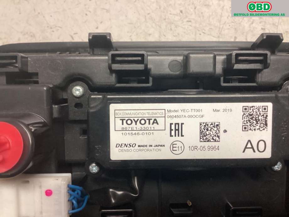 Taklyspanel til Toyota RAV4 2019-->> (Type V)  (TOYOTA|8120842600B0||867E133011)