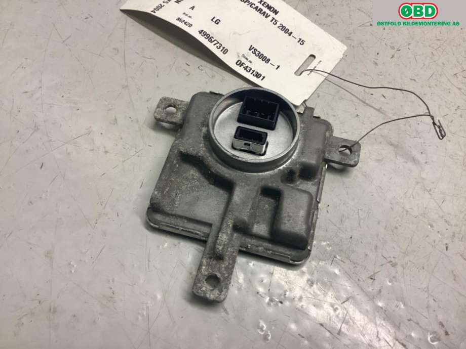 Styreenhet xenon/ballast til VW Transporter / Caravelle 2009-2015 (Fase 2) (T5) (T5) (VOLKSWAGEN|8K0 941 597 E|W003T22071|8K0941597E)
