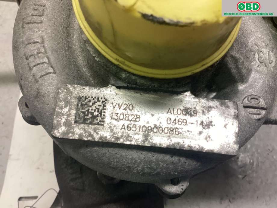 Turbo til Mercedes E-Klasse 2013-2016 (Fase 2) (W212) (W212) (MERCEDES|A 651 090 00 86|)