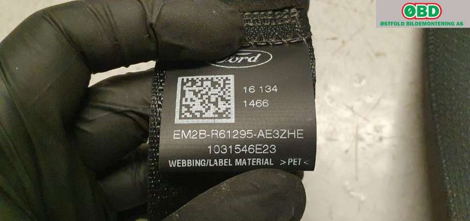 Airbag beltestrammer til Ford S-Max 2015-->> (Type II)  (FORD|2281652||EM2BR61295AE3ZHE)
