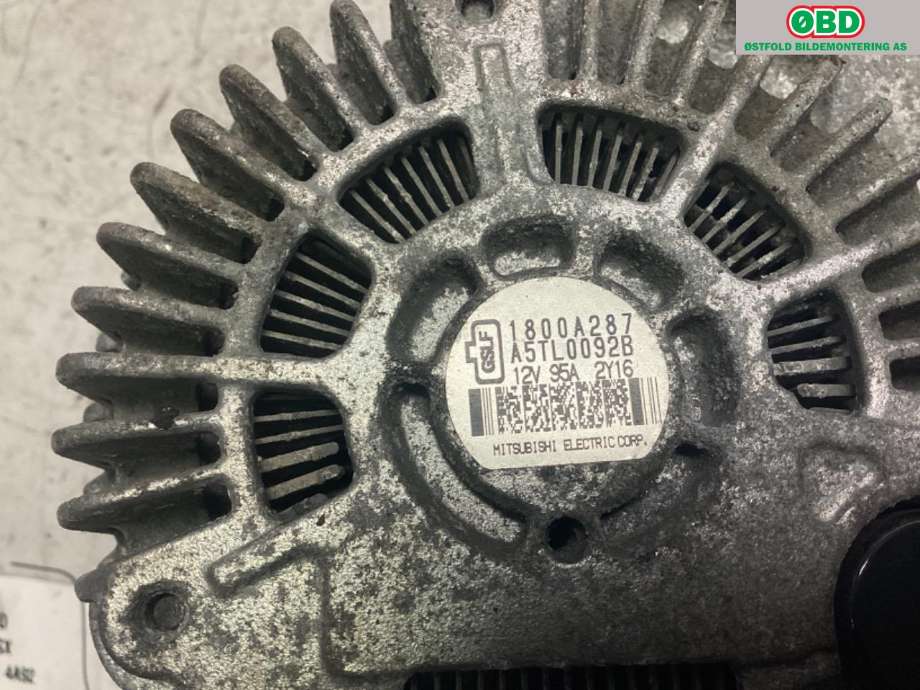 Dynamo til Mitsubishi ASX 2010-2019  (MITSUBISHI|1800A287|)