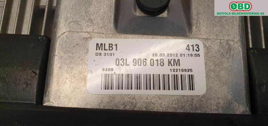 Styreenhet motor til Audi A4, Allroad 2009-2016 (Type I) (B8) (B8) (AUDI|03L 906 018 KM||03L906018KM)