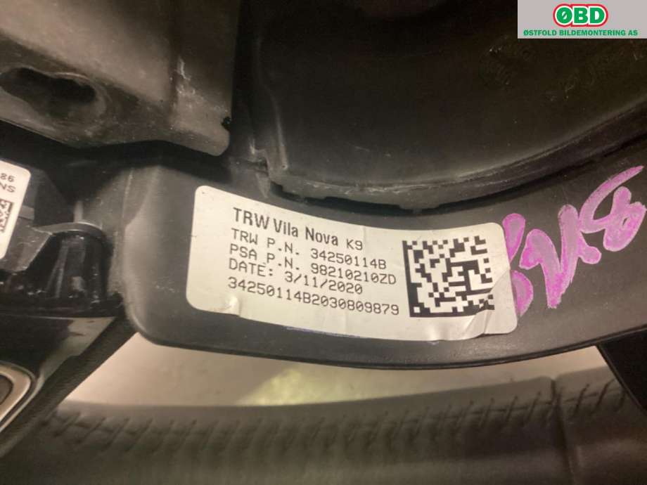 Ratt til Citroën Berlingo 2019-->> (Type III) (CITROEN BERLNGO DANGEL 4x4|98 210 210 ZD|)