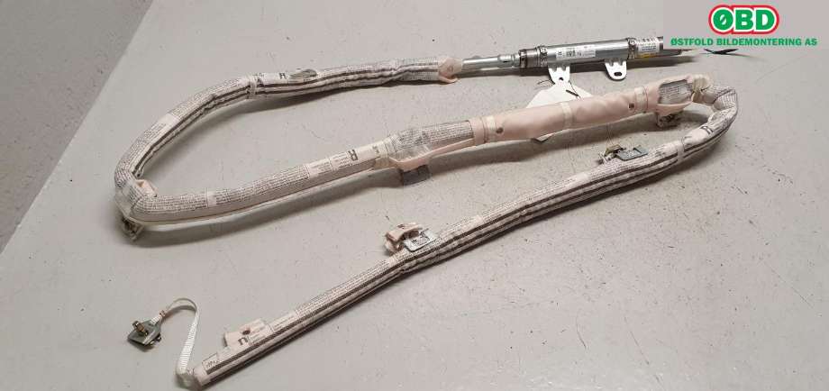 Airbag gardin høyre til Porsche Cayenne 2010-2017 (92A) (92A) (PORSCHE|958 803 070 02|)