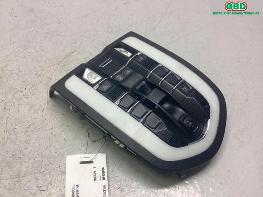 Tak konsoll til Porsche Cayenne 2010-2017 (92A) (92A) (PORSCHE|958 613 943 04|)