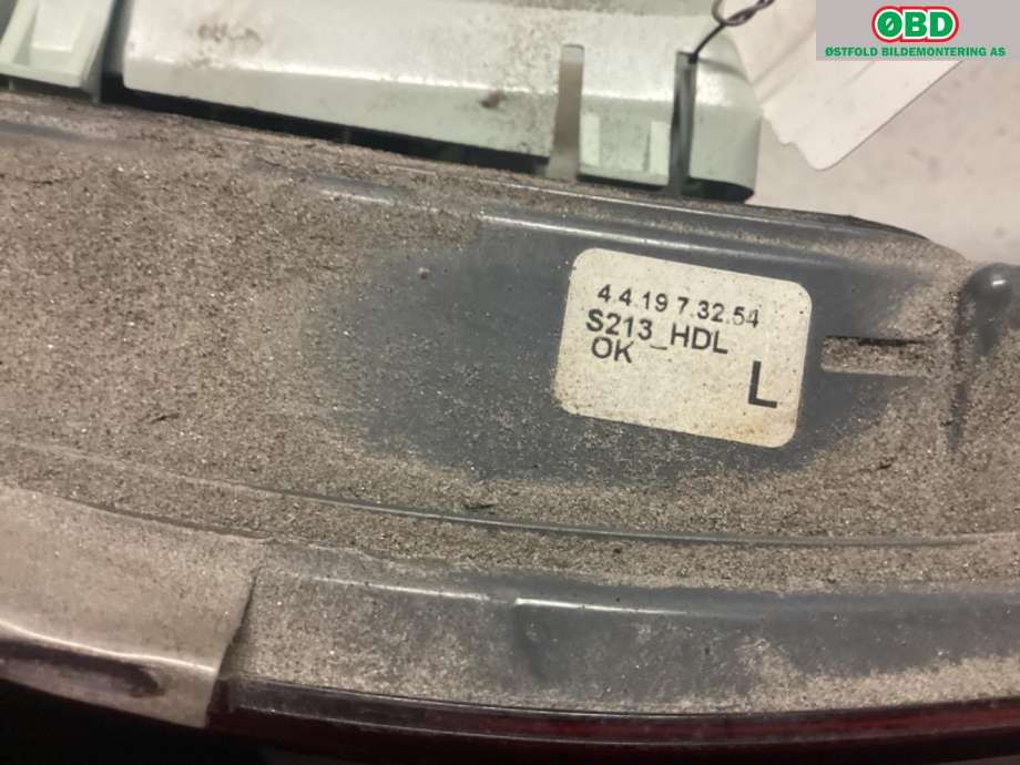 Baklykt venstre indre til Mercedes E-Klasse 2016-2023 (W213) (W213) (MERCEDES|A 213 906 95 00|)