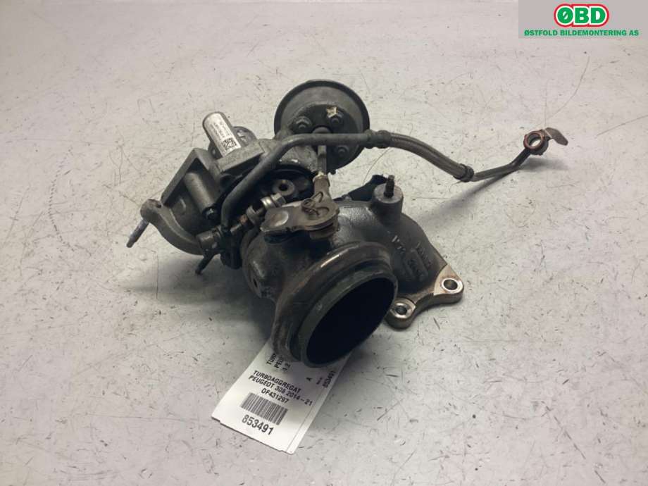 Turbo til Peugeot 308 2013-2021 (Type II)  (PEUGEOT|98 106 813 80|16 378 345 80|)