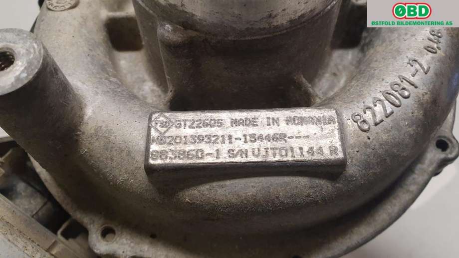 Turbo til Opel Movano 2010-->>  (95523519|95518951|)