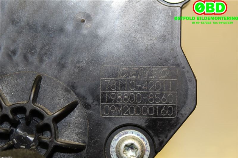 Pedal gass til Toyota RAV4 2009-2013 (Type III, Fase 2)  (TOYOTA|7811042011|)