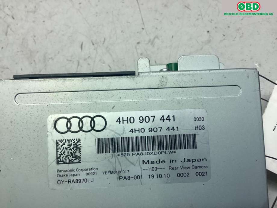 Styreenhet parkering til Audi A8 2010-2013 (Type III, Fase 1)  (AUDI|4H0 907 441||4H0907441)
