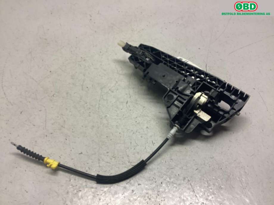 Dørhåndtak utv høyre bak til Audi A8 2010-2013 (Type III, Fase 1)  (AUDI|4H0 837 206 B|4H0 839 886|)
