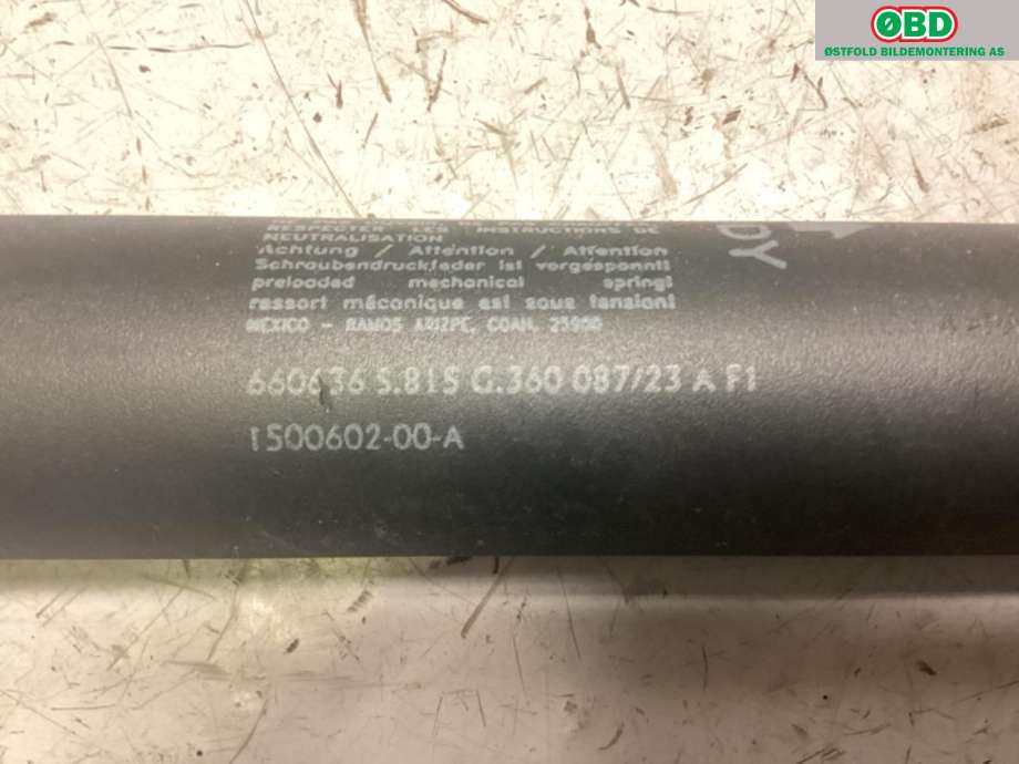 Baklukeåpner motor til Tesla Model Y 2021-2024 (Type I)  (TESLA MODEL Y KOMBI-KUPE|1500602-00-A|)