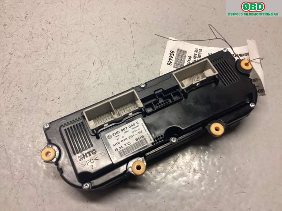Varmeapparat betjening til VW Amarok 2010-2016 (Type I, Fase 1)  (VOLKSWAGEN|2H0 907 040 E|)