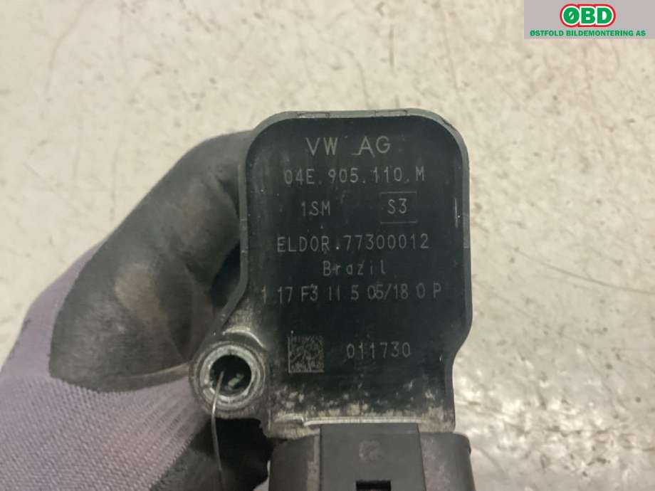 Coil elektronisk til VW Polo 2017-2021 (Type VI, Fase 1)  (VOLKSWAGEN|04E 905 110 P||04E 905 110 M)