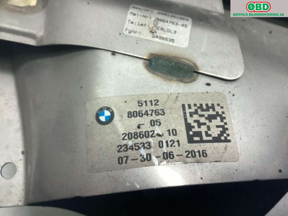 Eksos diverse til BMW 7-Serie 2015-->> (G11/G12) (G11/G12) (BMW|51 12 8 064 763|)