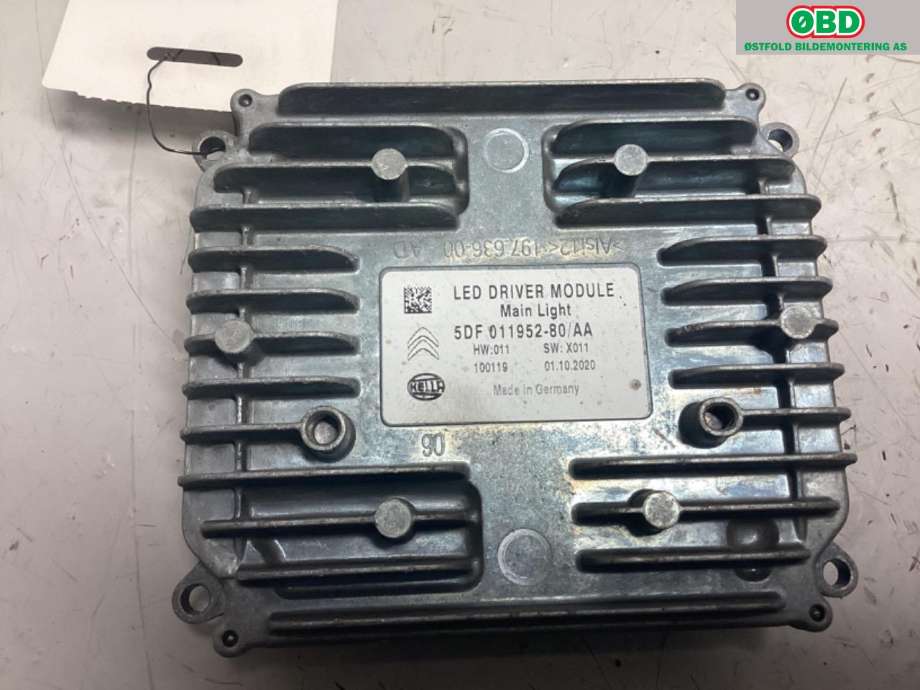 Styreenhet xenon/ballast til Citroën C5, Aircross 2019-->> (CITROEN|16 384 322 80|)