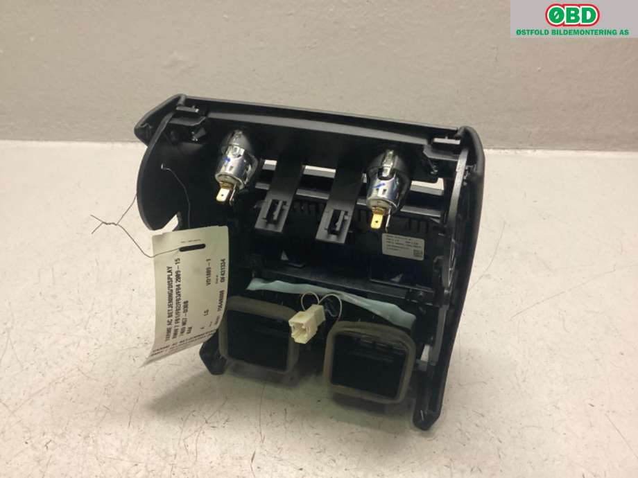 Varmeapparat betjening til BMW 7-Serie 2009-2015 (F01/F02/F03/F04) (F01/F02/F03/F04) (BMW|61 31 9 290 751|)